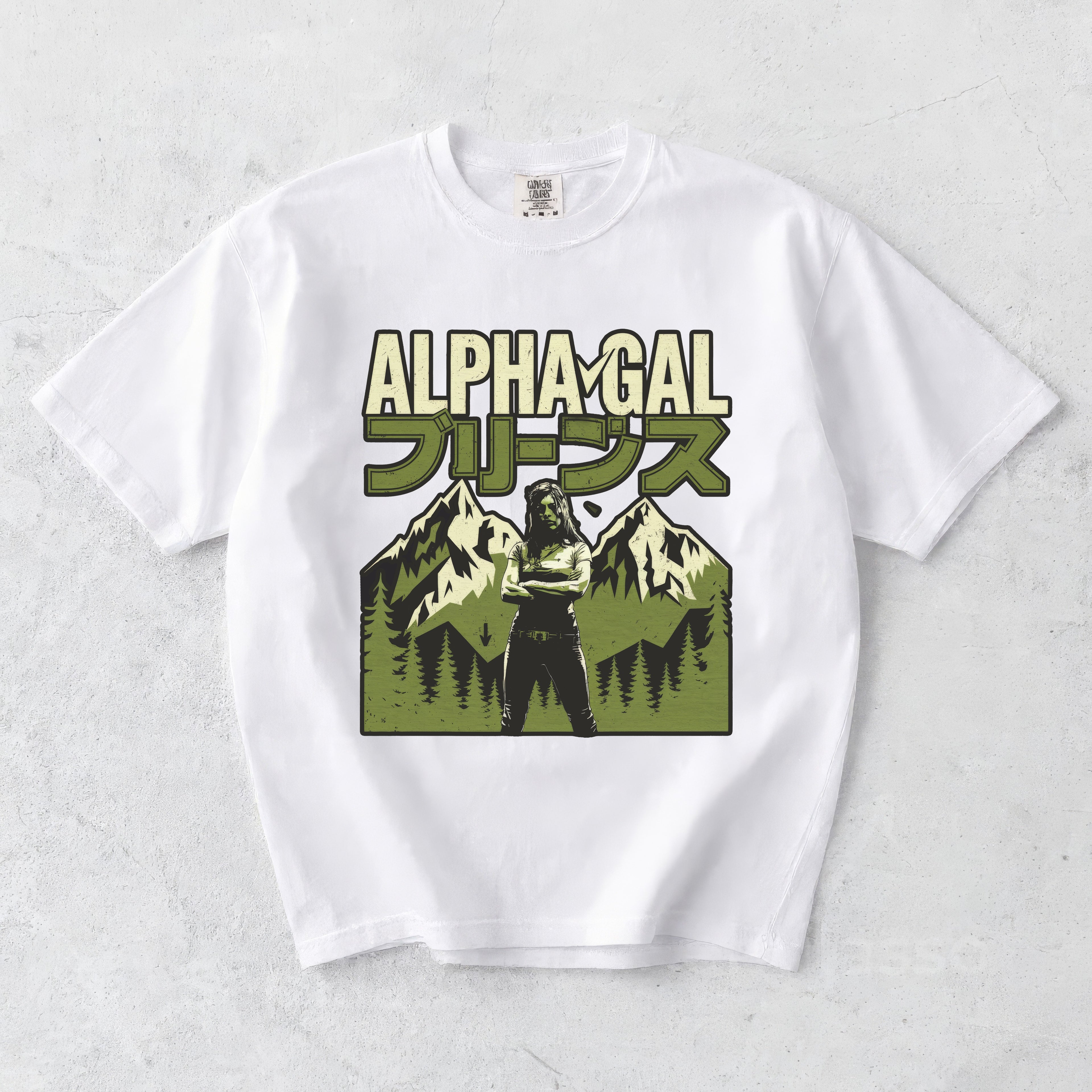 Alpha Gal — Greens (Japanese Streetwear Edition)